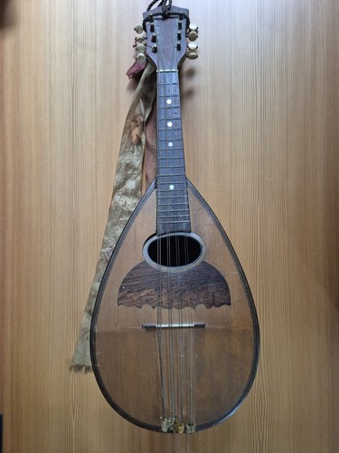 Antico mandolino cassa - antico,