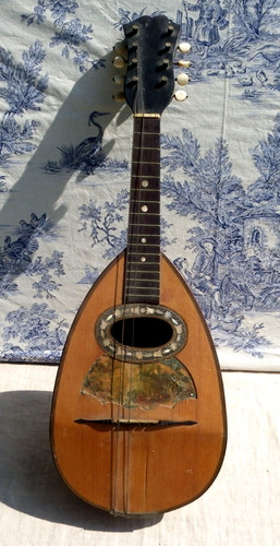 Mandoline ancienne - mandoline,