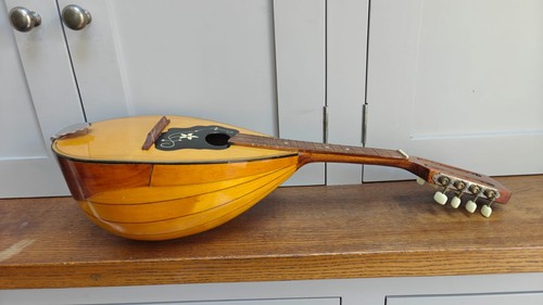 Mandolino vintage con - , fondello