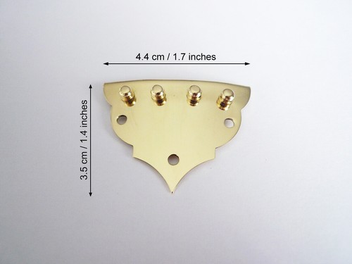 Coda ottone per mandolino - in,